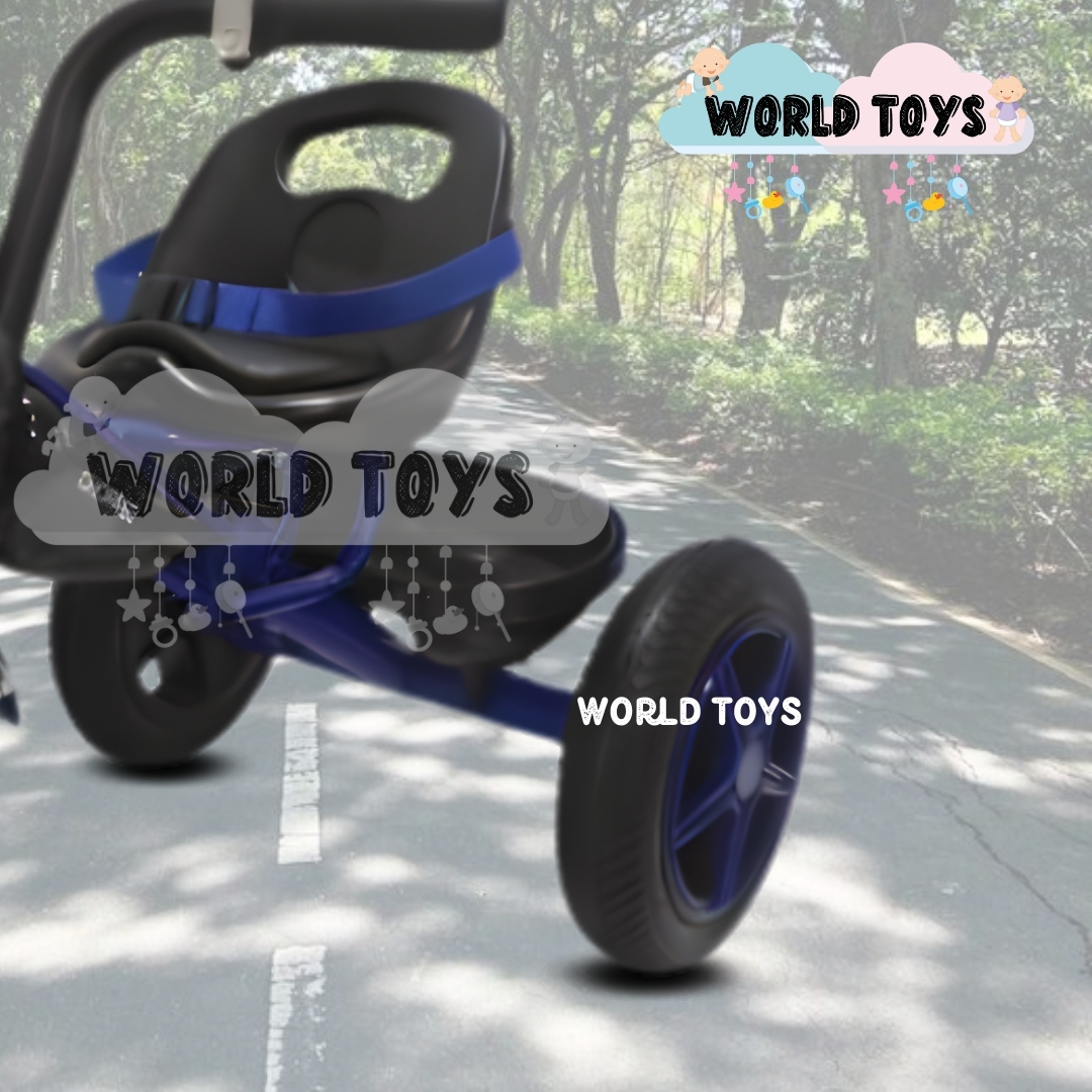 TRICICLO CHAVITO MUSICAL «CHOPPEER» CON BLUETOOTH BLUE - 3