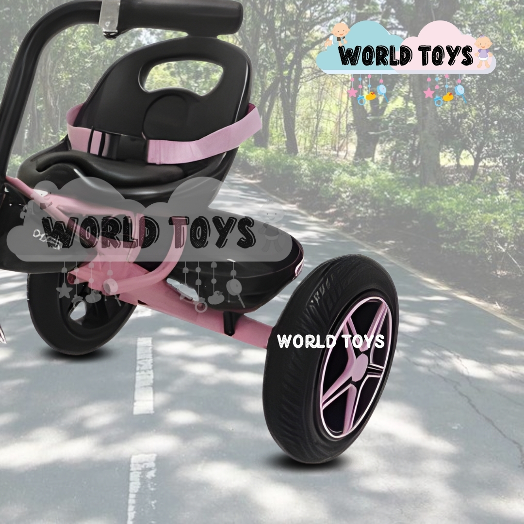 TRICICLO CHAVITO MUSICAL «CHOPPEER» CON BLUETOOTH LIGHT PINK - 3