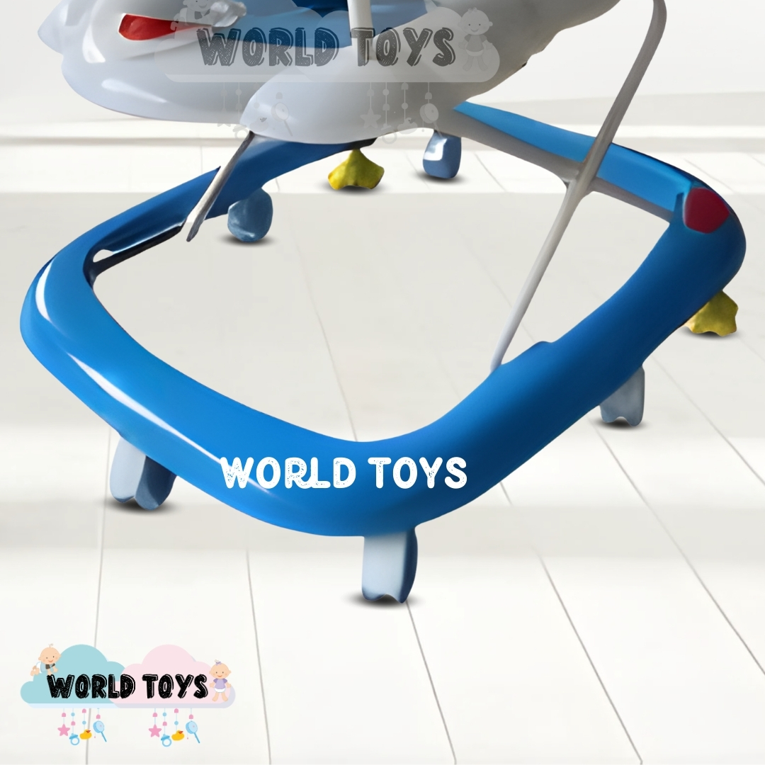 ANDADOR CON TABLERO MUSICAL «UGLY DUCKY» BLUE Y GREY - 4