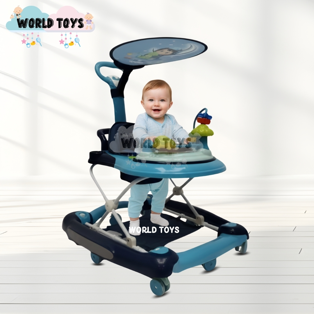 ANDADOR CON TABLERO MUSICAL «FIRST WALK II» BLUE - 2