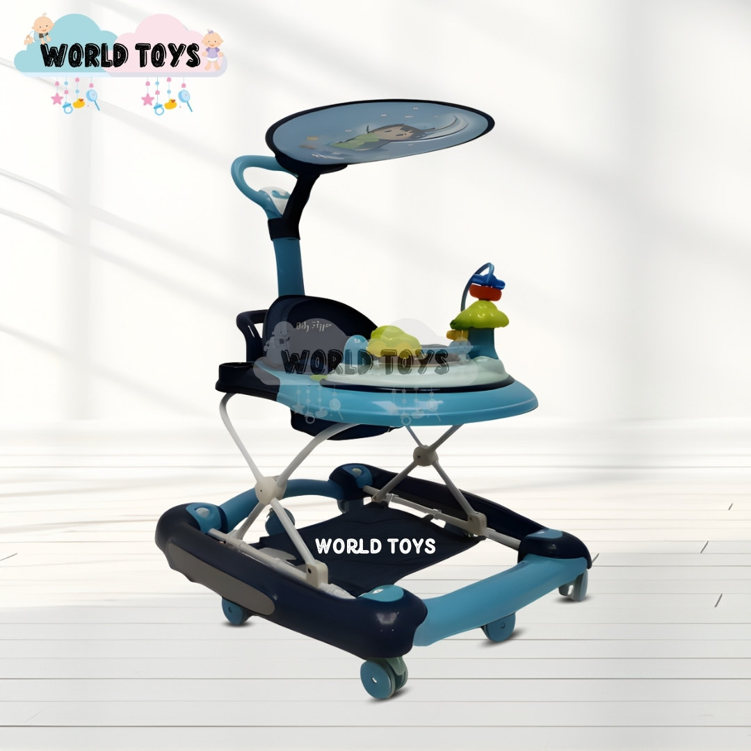 ANDADOR CON TABLERO MUSICAL «FIRST WALK II» BLUE - 3