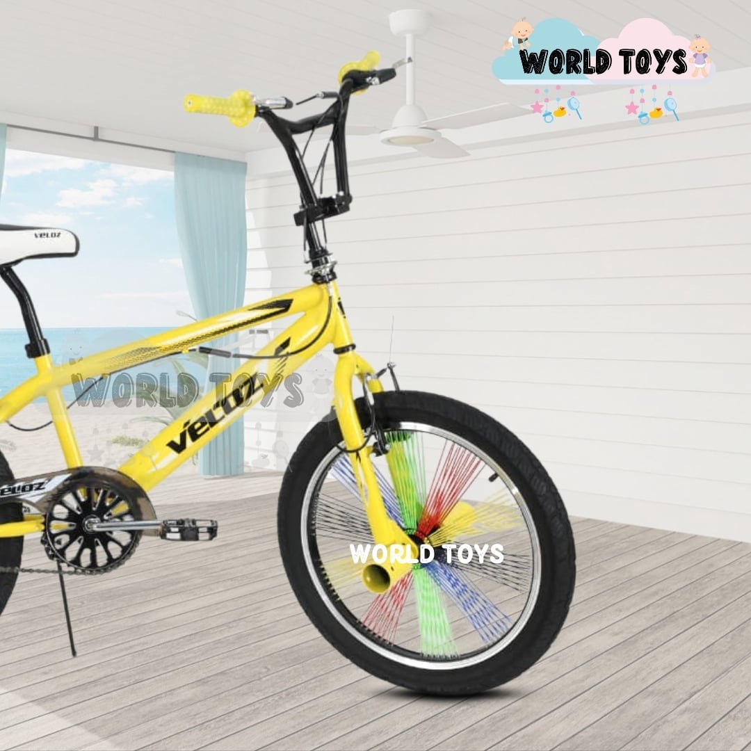 BICICLETA ACROBÁTICA ARO 20 «FREESTYLE» YELLOW Y BLACK - 3