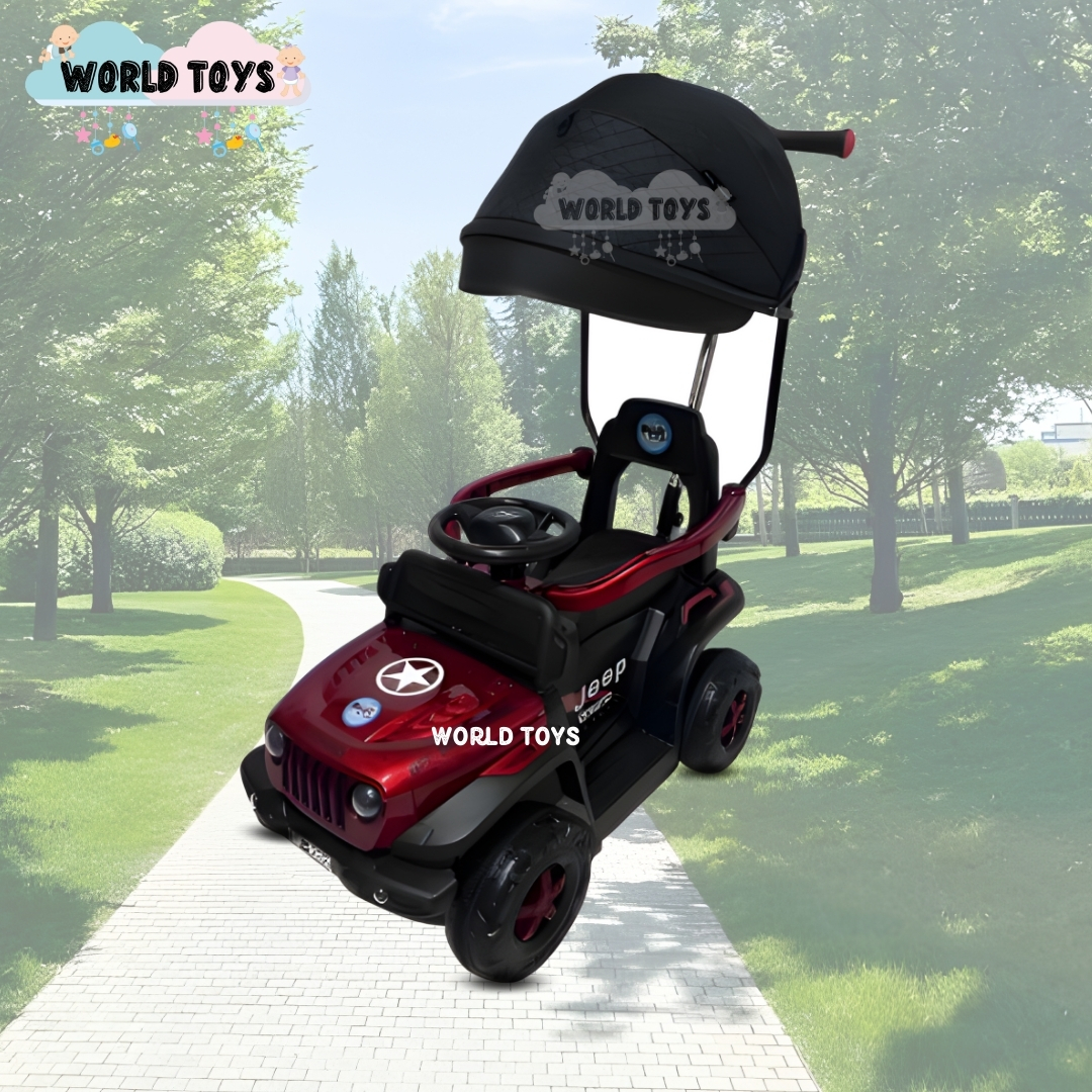 CORREPASILLO GUIADOR «EXPLORER JEEP» PARA NIÑOS RED - 2