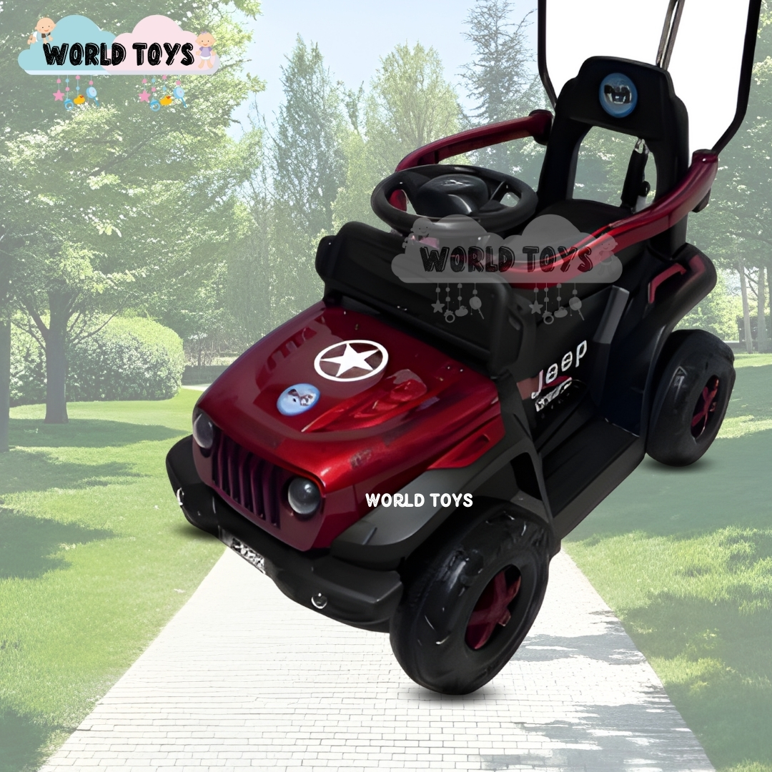 CORREPASILLO GUIADOR «EXPLORER JEEP» PARA NIÑOS RED - 3