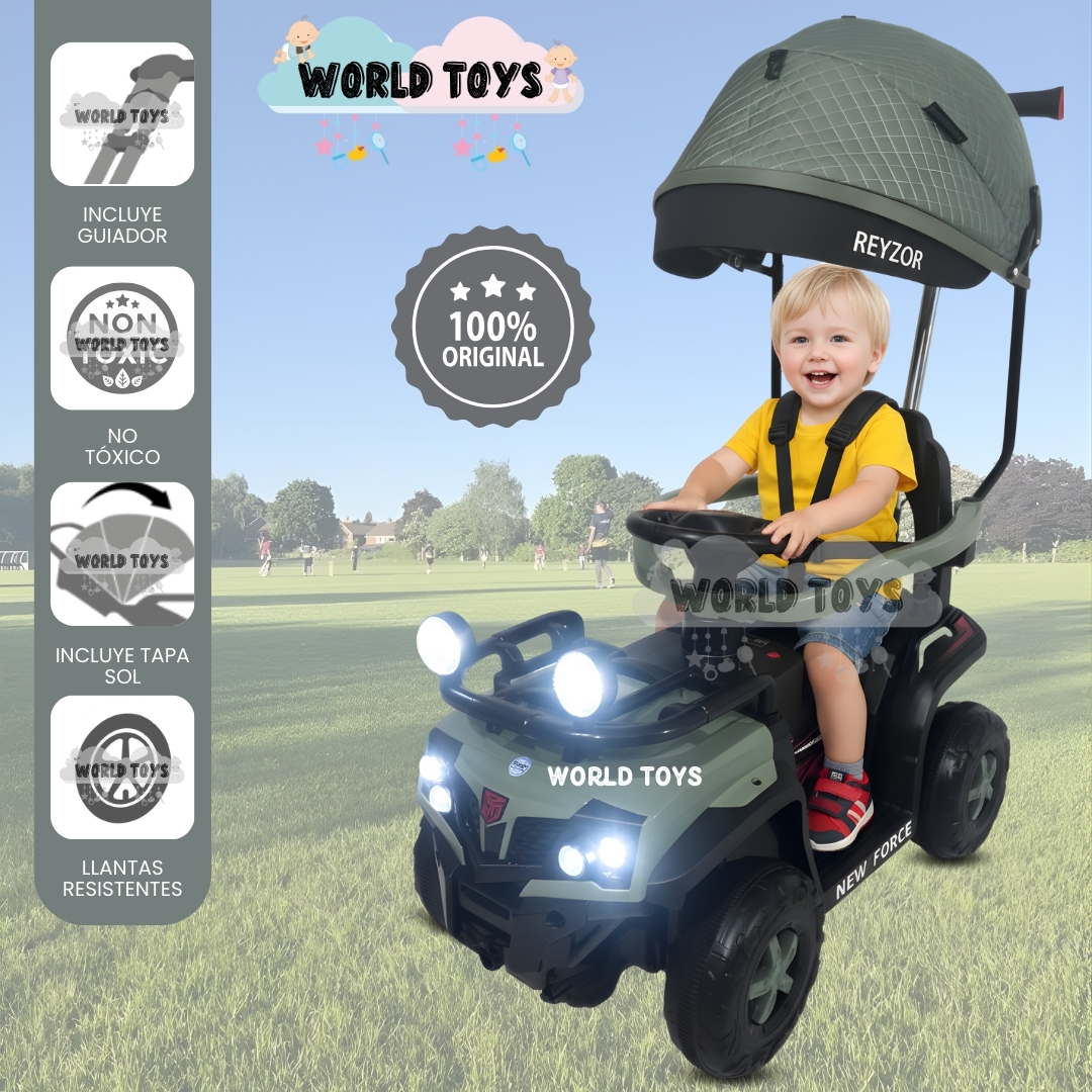 CORREPASILLO GUIADOR «REYZOR» EDICIÓN LIMITADA PARA NIÑOS LIGHT GREEN - 1