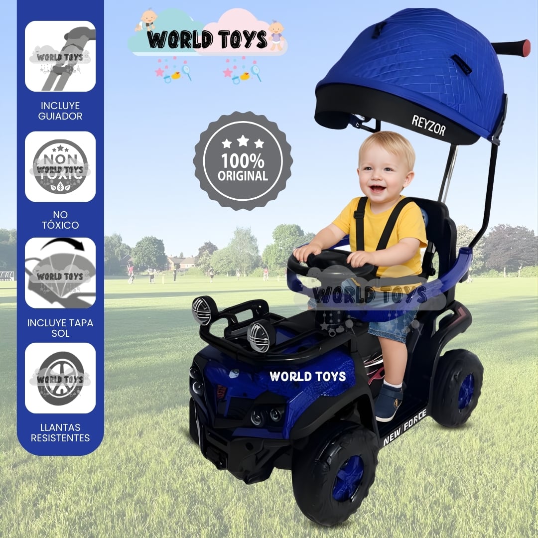CORREPASILLO GUIADOR «REYZOR» EDICIÓN LIMITADA PARA NIÑOS BLUE - 1
