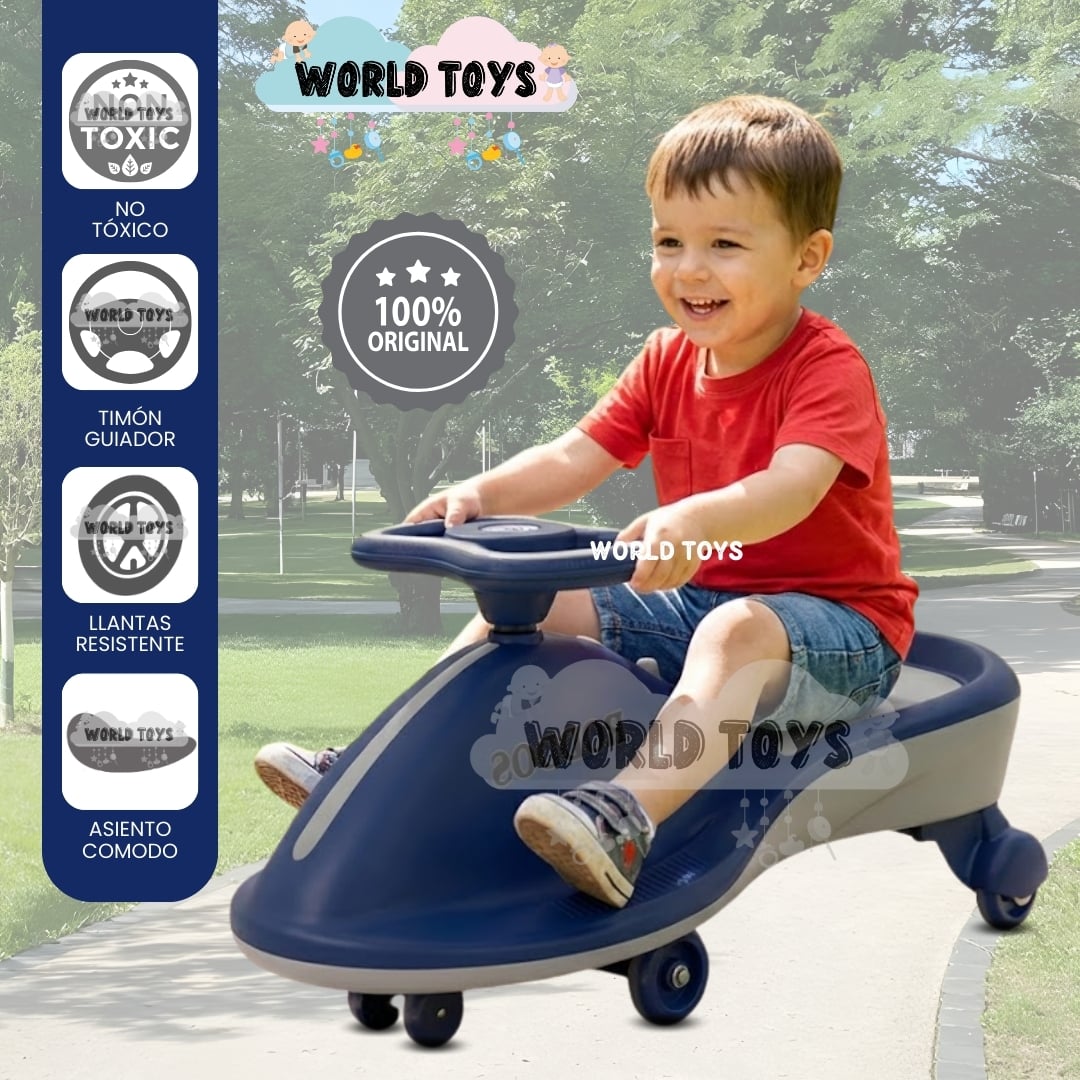 CORREPASILLO TWIST CAR «RODDOS» DARK BLUE Y GREY - 1