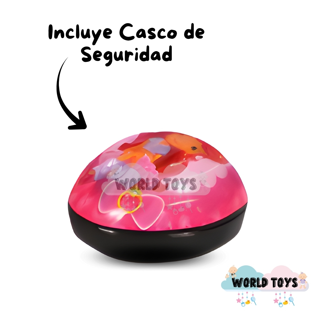 TRIMOTO A PEDAL PARA NIÑOS «SERVANN II» CON BLUETOOTH PURPLE - 3