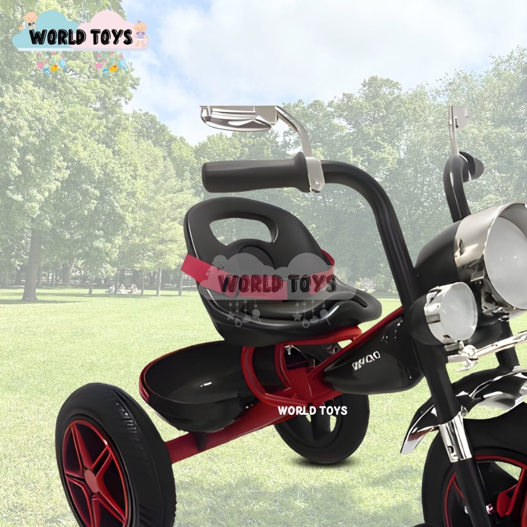 TRICICLO CON BLUETOOTH «JOOPY CHOPPER» RED - 3