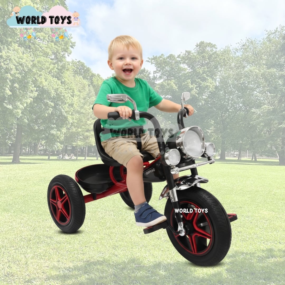 TRICICLO CON BLUETOOTH «JOOPY CHOPPER» RED - 4