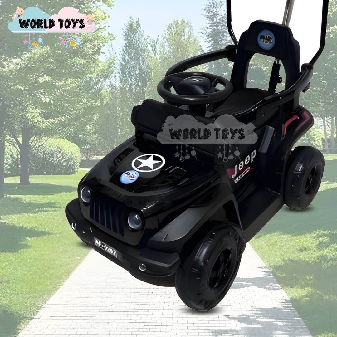 CORREPASILLO GUIADOR «EXPLORER JEEP» PARA NIÑOS BLACK - 3