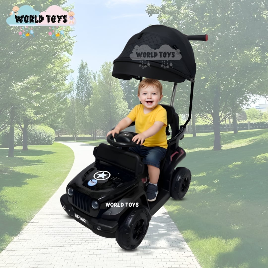 CORREPASILLO GUIADOR «EXPLORER JEEP» PARA NIÑOS BLACK - 4