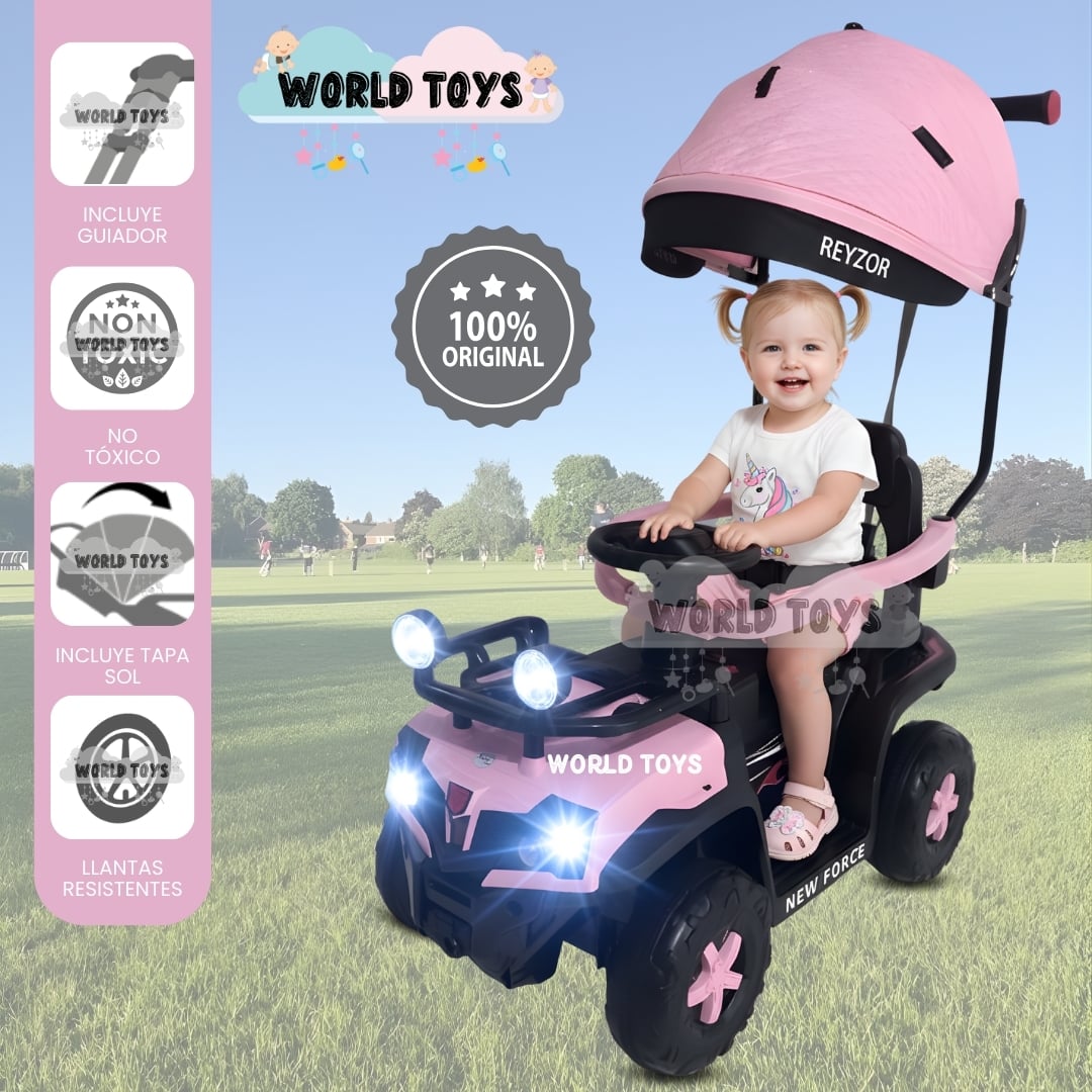 CORREPASILLO GUIADOR «REYZOR» EDICIÓN LIMITADA PARA NIÑOS LIGHT PINK - 1