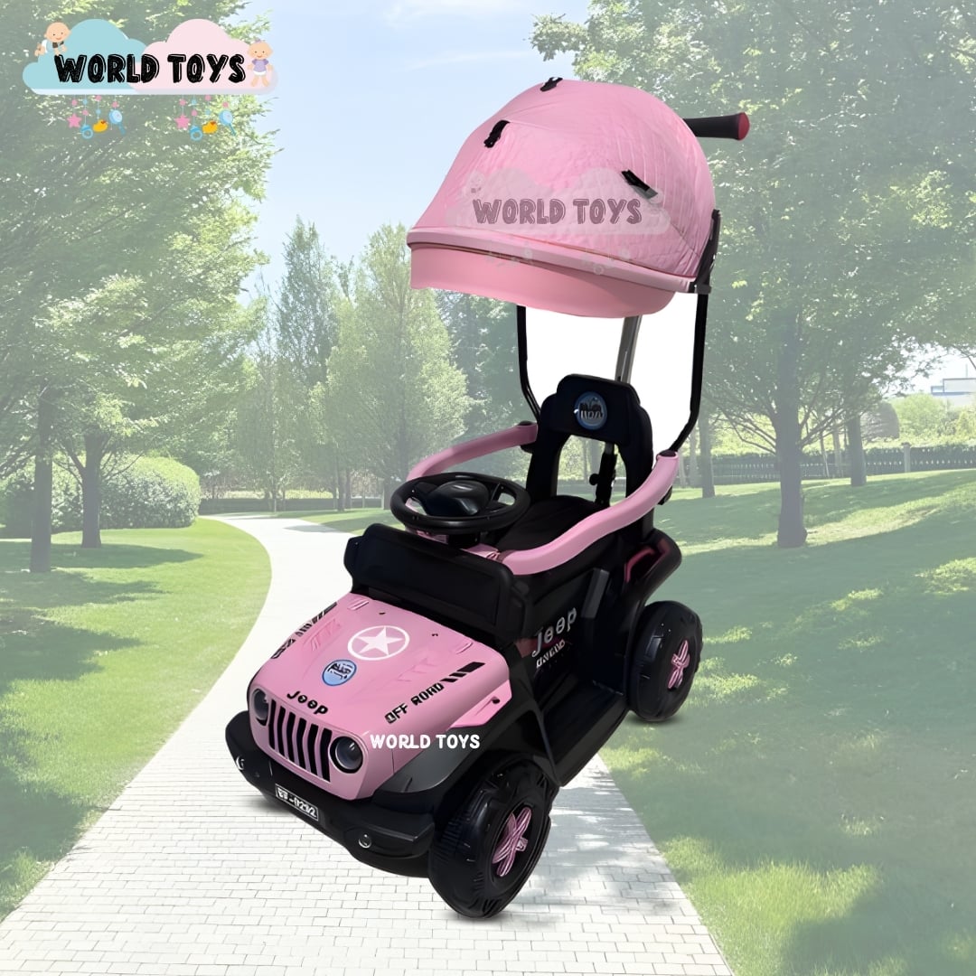 CORREPASILLO GUIADOR «EXPLORER JEEP» PARA NIÑOS PINK - 2