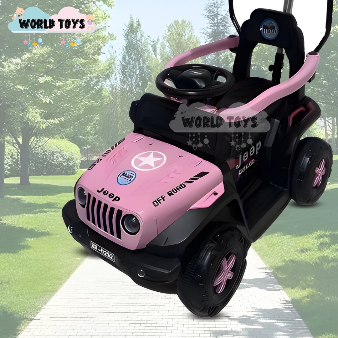 CORREPASILLO GUIADOR «EXPLORER JEEP» PARA NIÑOS PINK - 3