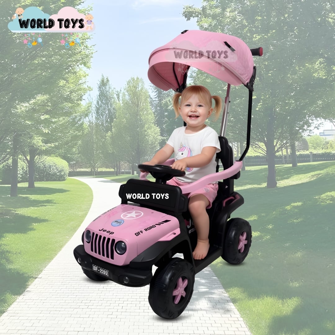 CORREPASILLO GUIADOR «EXPLORER JEEP» PARA NIÑOS PINK - 4