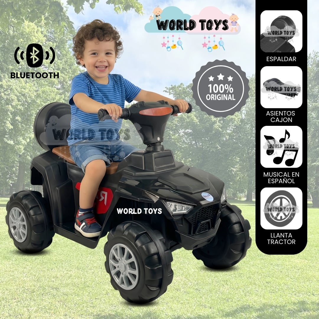 CORREPASILLO PARA NIÑOS «QUADIX» BLACK - 1
