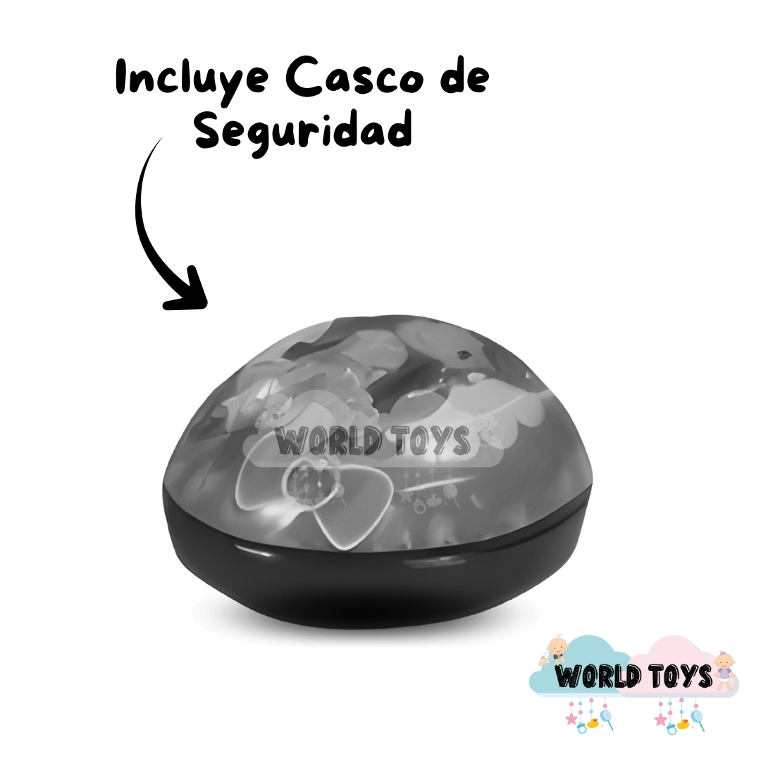 TRIMOTO A PEDAL PARA NIÑOS «SERVANN II» CON BLUETOOTH PINK - 3