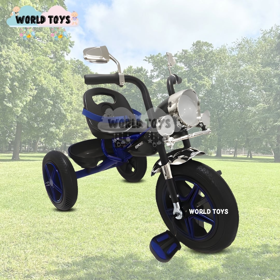 TRICICLO CON BLUETOOTH «JOOPY CHOPPER» BLUE - 2
