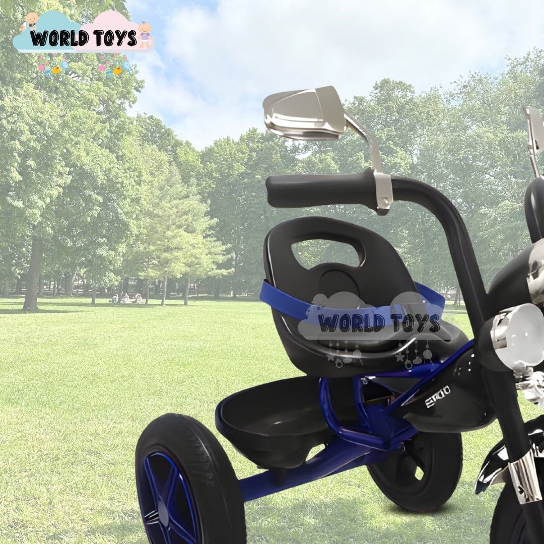 TRICICLO CON BLUETOOTH «JOOPY CHOPPER» BLUE - 3