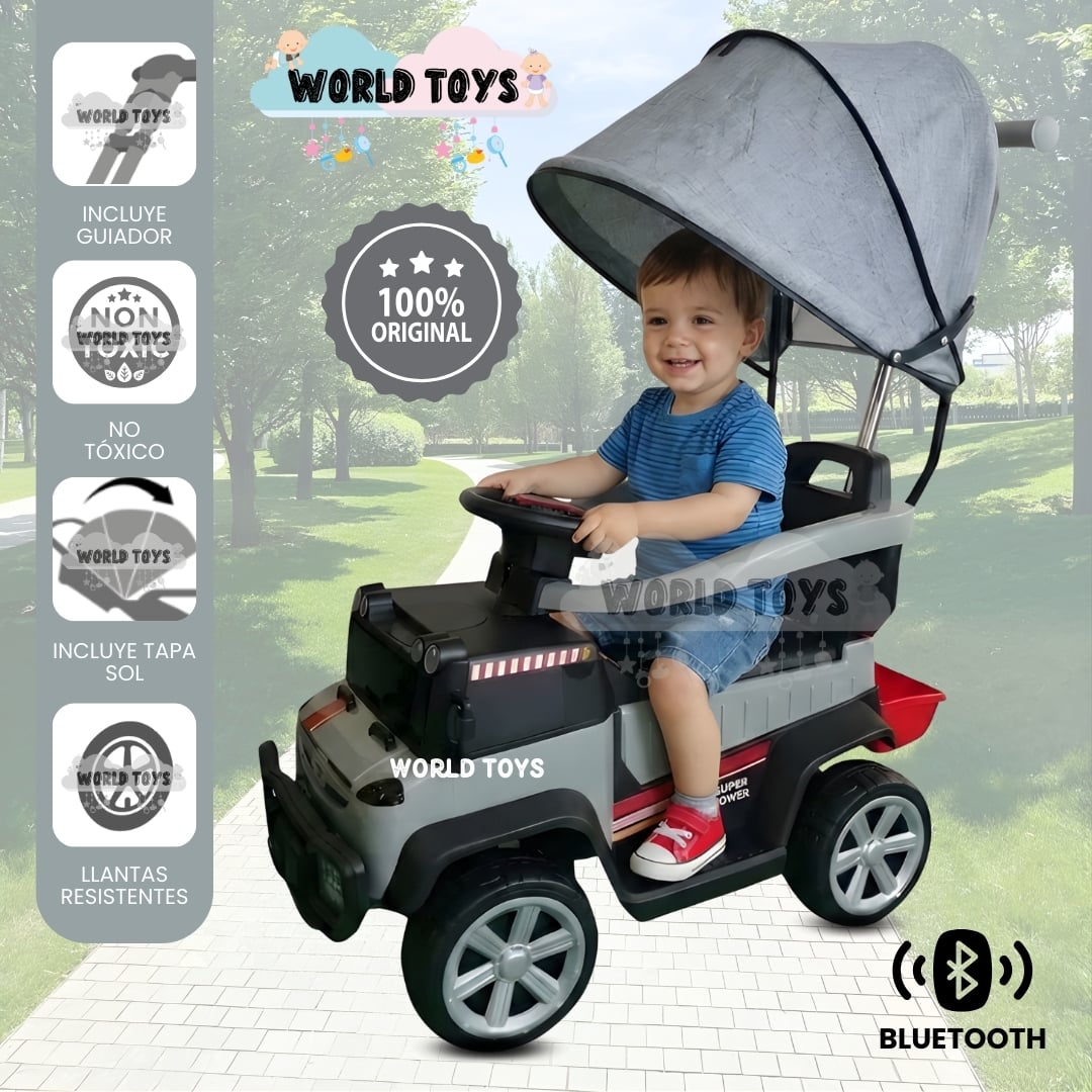 CORREPASILLO GUIADOR «HOOD TRUCK» PARA NIÑOS GREY - 1