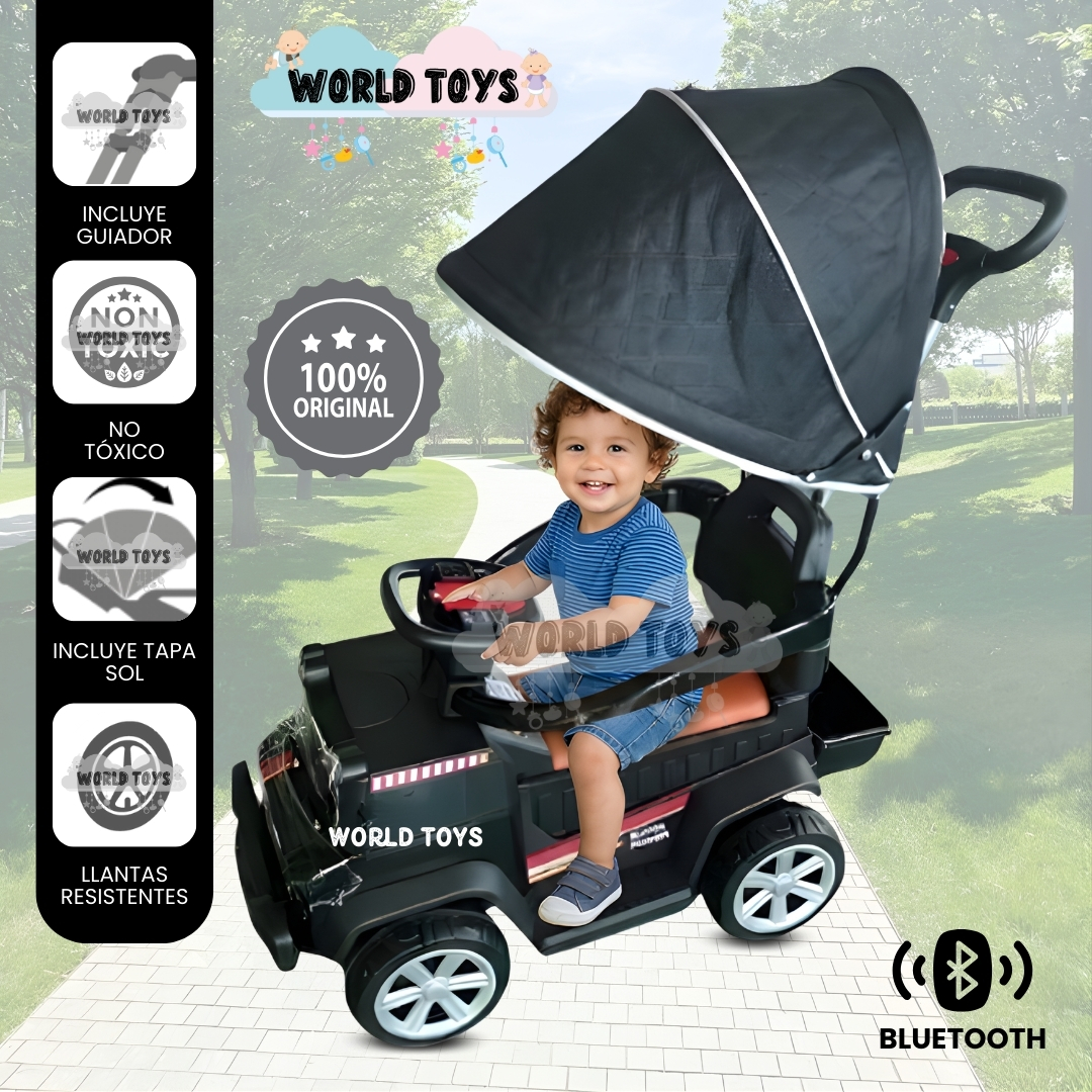 CORREPASILLO GUIADOR «HOOD TRUCK» PARA NIÑOS BLACK - 1