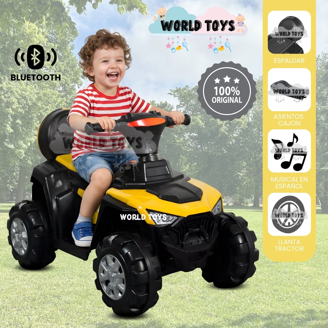 CORREPASILLO PARA NIÑOS «QUADIX» YELLOW - 1