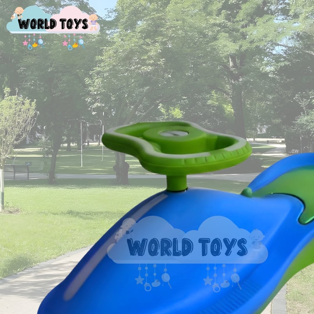CORREPASILLO TWIST CAR «RODDOS» BLUE Y GREEN - 3
