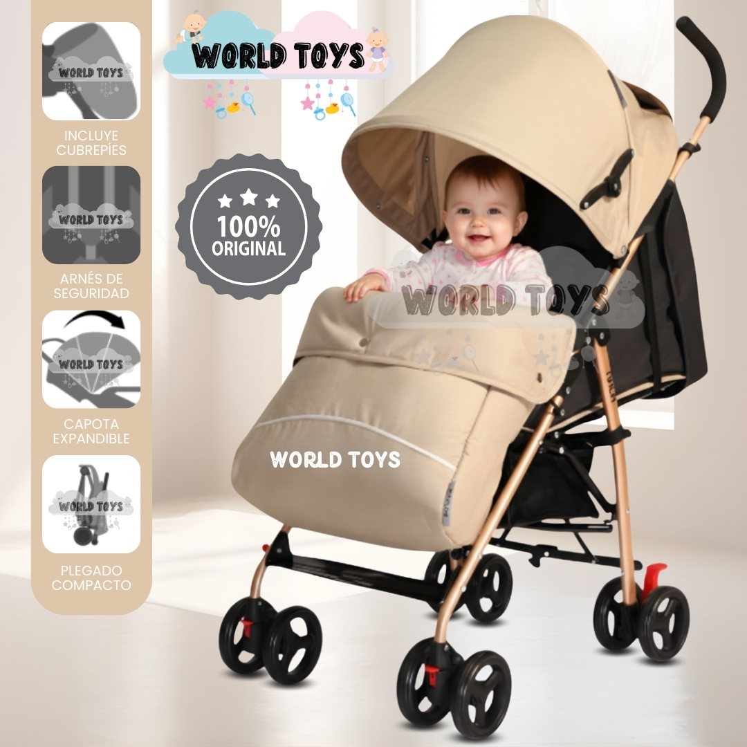 COCHE BASTÓN «LOWELL» EDICIÓN LIMITADA BEIGE - 1