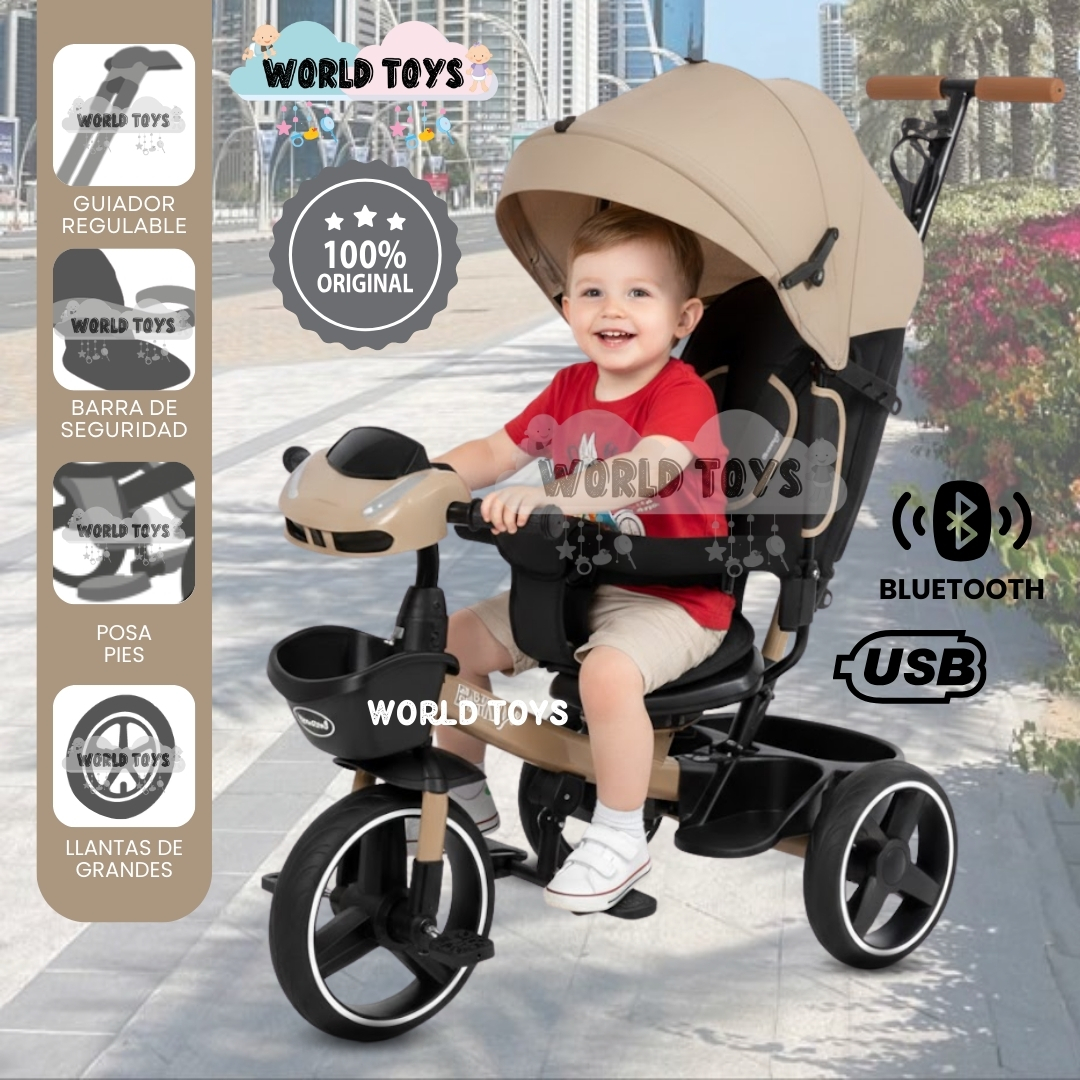 TRICICLO GUIADOR PARA NIÑOS «LIGEND SUPRA » EDICIÓN LIMITADA - 1