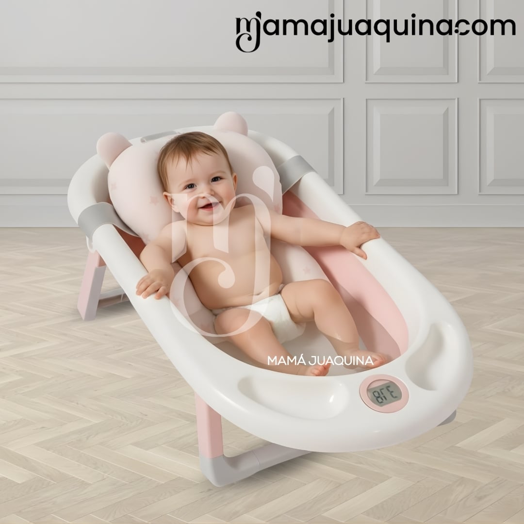 BAÑERA PLEGABLE PARA BEBÉS «DOUX WHALL» EDICIÓN LIMITADA - 4