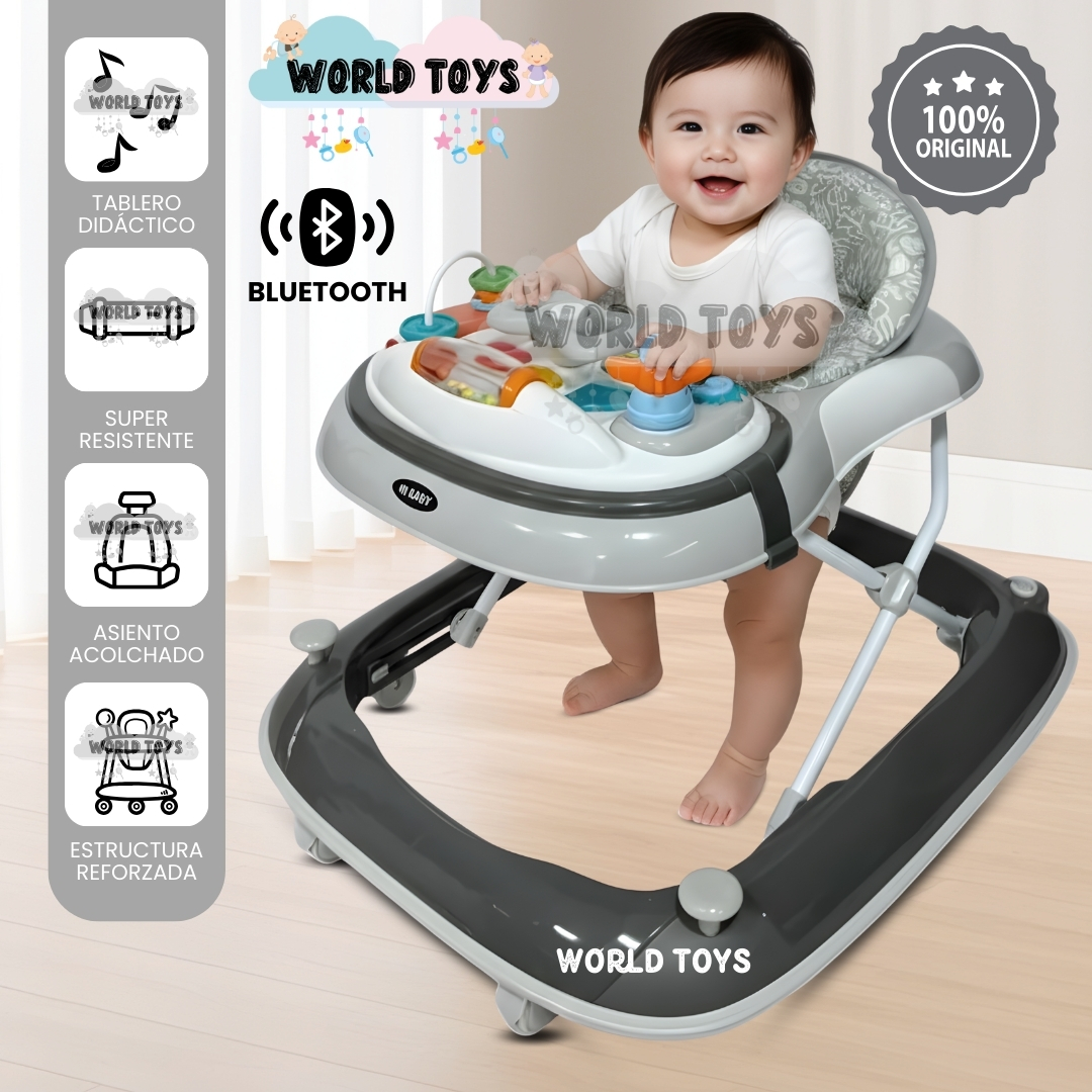ANDADOR MUSICAL PLEGABLE CON BLUETTOTH «RUDDER» - 1