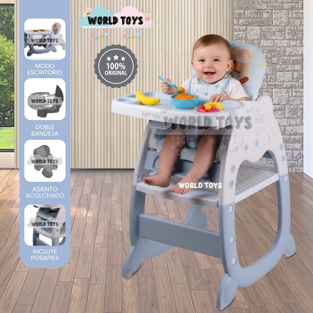 SILLA DE COMER ESCRITORIO 2 EN 1 «EY KITTY» EDICIÓN EXCLUSIVA - 1