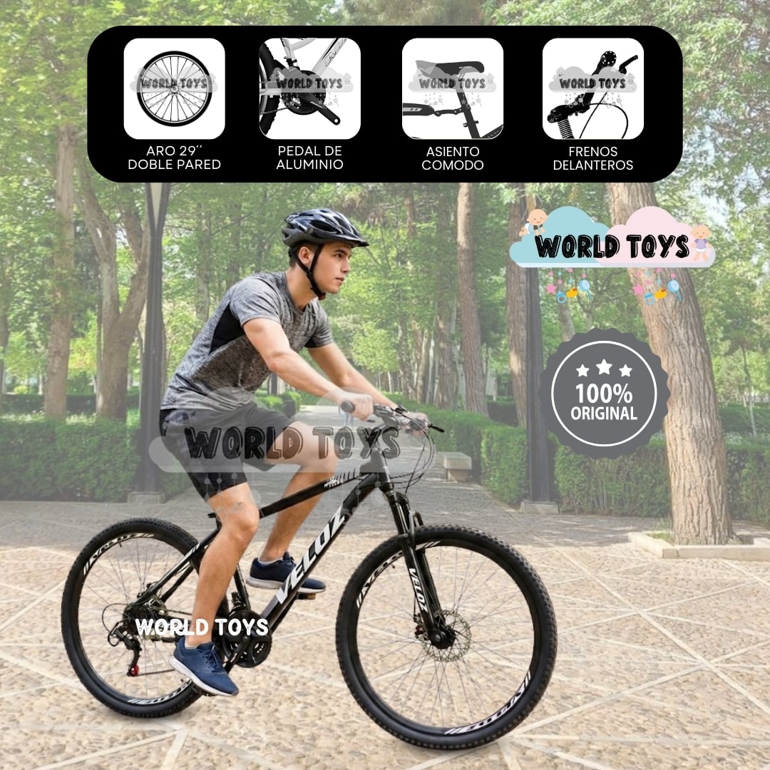 BICICLETA MONTAÑERA DEPORTIVA ARO 29 «ROMA MTB II» - 1