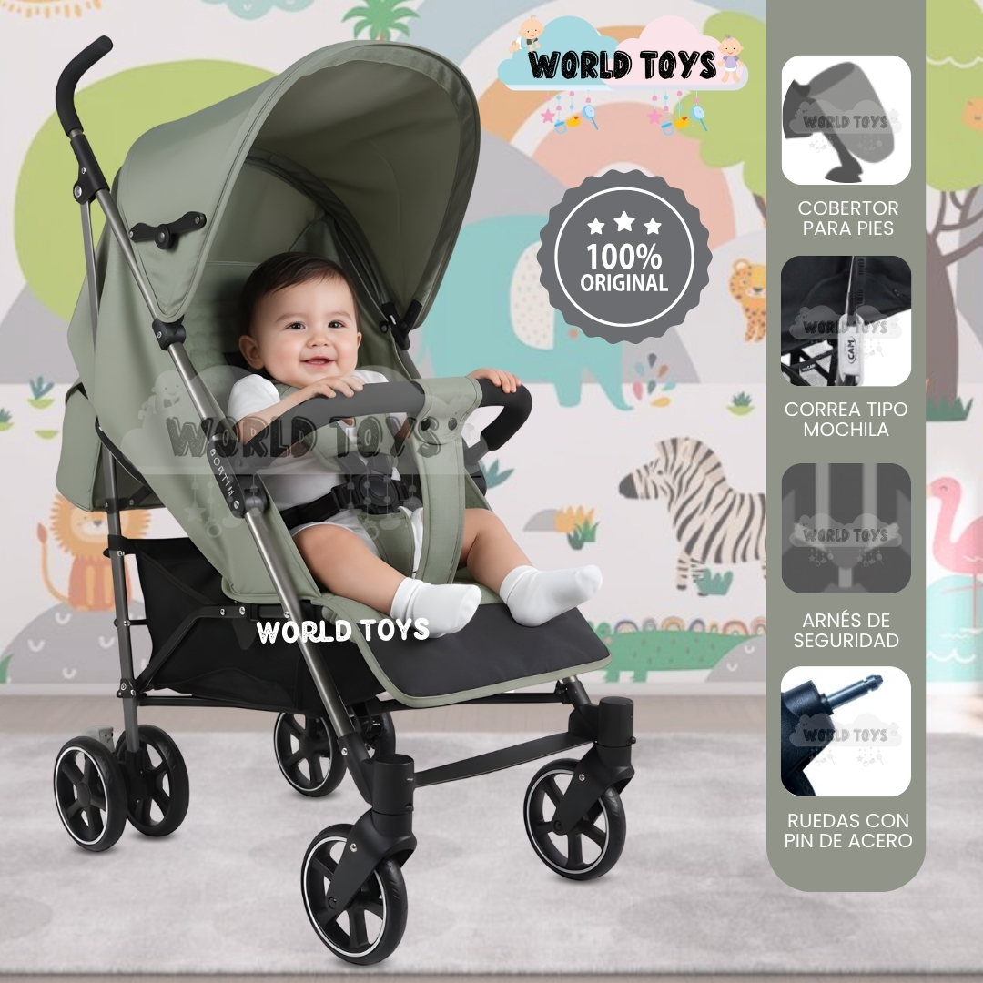 COCHE BASTÓN DE LUJO «BABY NITRO» EDICIÓN LIMITADA - 1