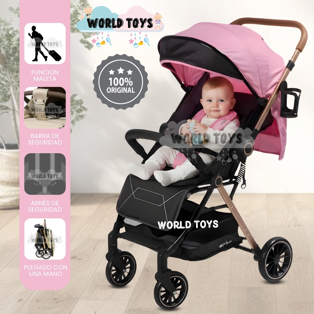 COCHE MALETA DE PASEO «KIBO» EDICIÓN EXCLUSIVA GRAY - 1