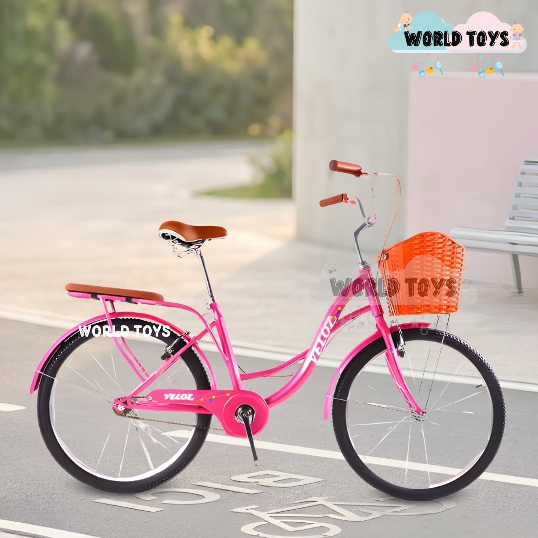 BICICLETA CAMPERA ARO 24 «VALENTINA» COLECCIÓN EXCLUSIVA - 3