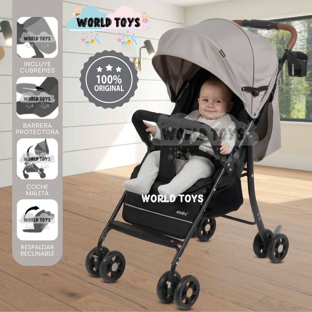 COCHE CUNA DISEÑO SOFISTICADO «MADDOX II» EDICIÓN EXCLUSIVA ROSADO - 1