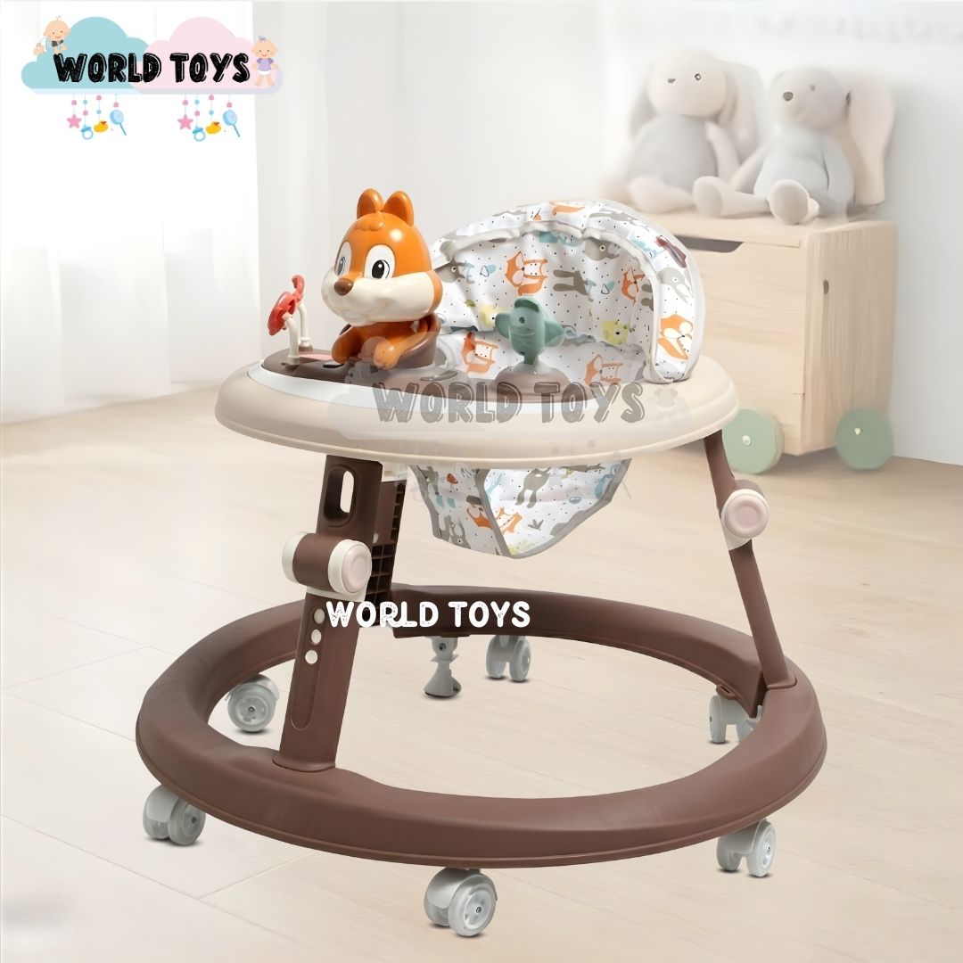 ANDADOR CON TABLERO DIDÁCTICO «NUTTY II» EDICIÓN ESPECIAL BROWN - 2