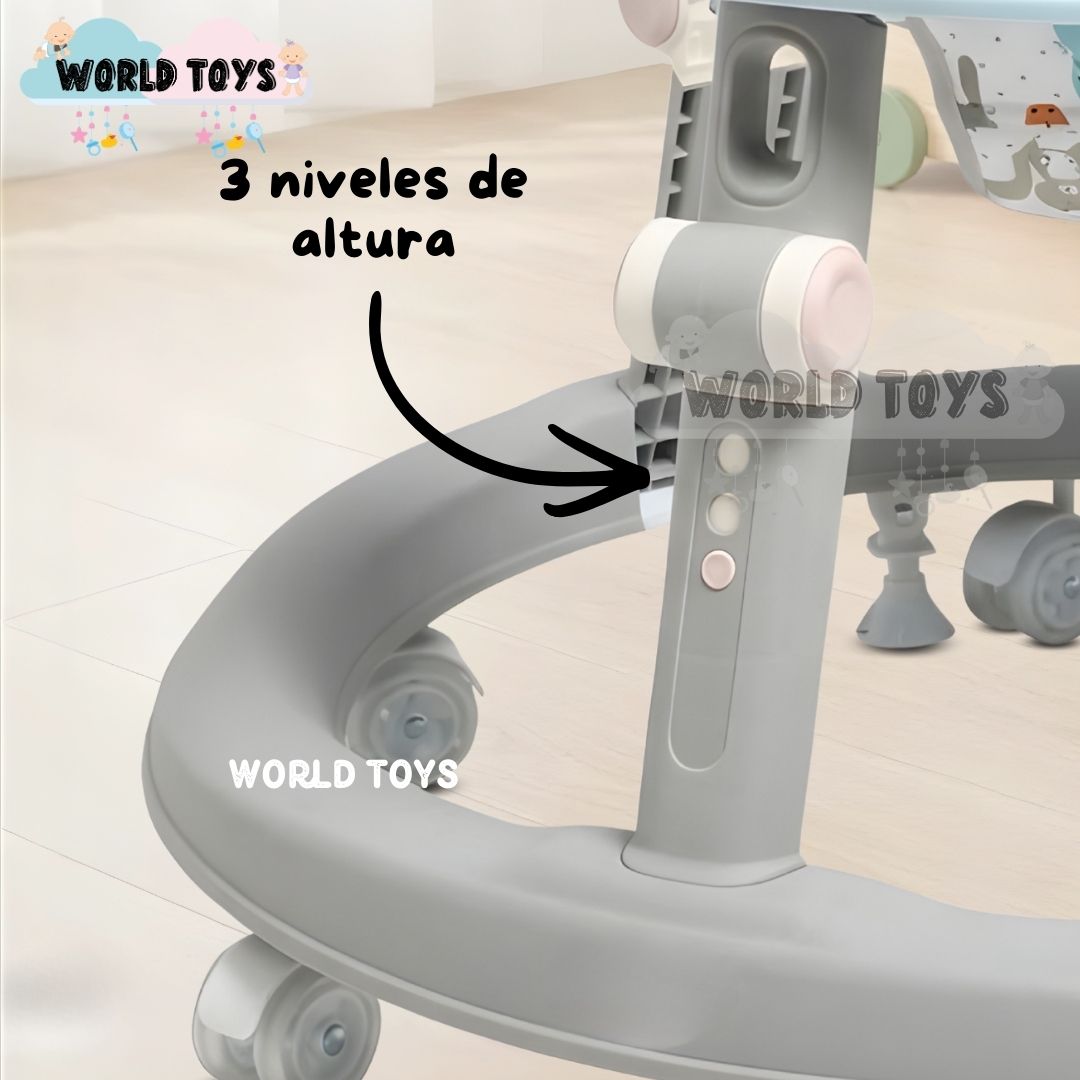 ANDADOR CON TABLERO DIDÁCTICO «NUTTY II» EDICIÓN ESPECIAL BROWN - 3