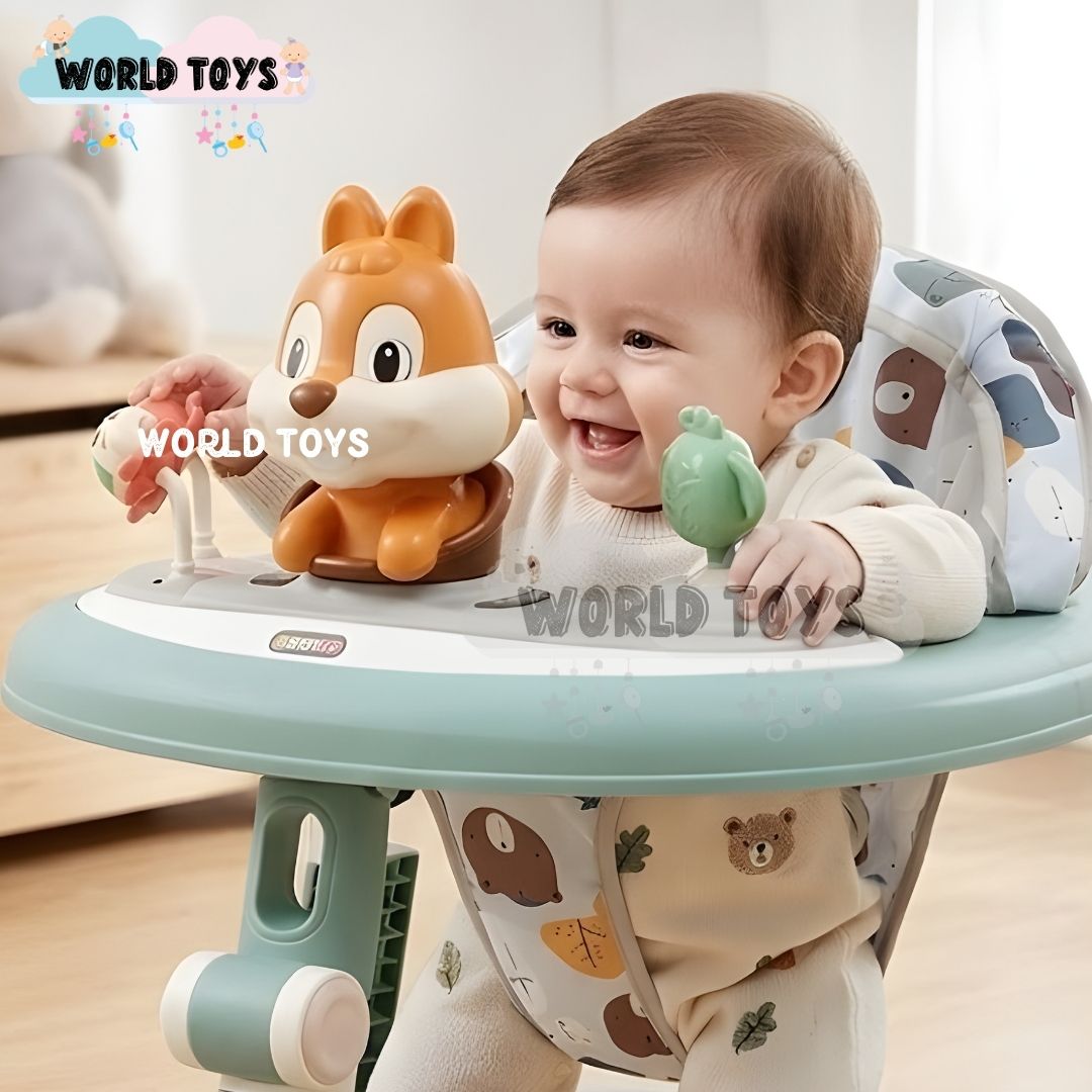 ANDADOR CON TABLERO DIDÁCTICO «NUTTY II» EDICIÓN ESPECIAL BROWN - 4