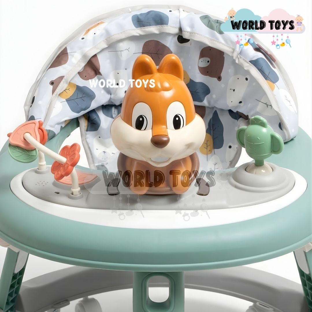 ANDADOR CON TABLERO DIDÁCTICO «NUTTY II» EDICIÓN ESPECIAL BROWN - 5
