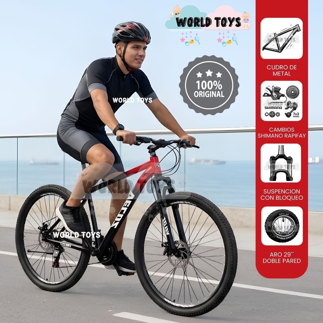 BICICLETA DEPORTIVA ARO 29 «LANDER SPEED» EDICIÓN EXCLUSIVA BLUE - 1