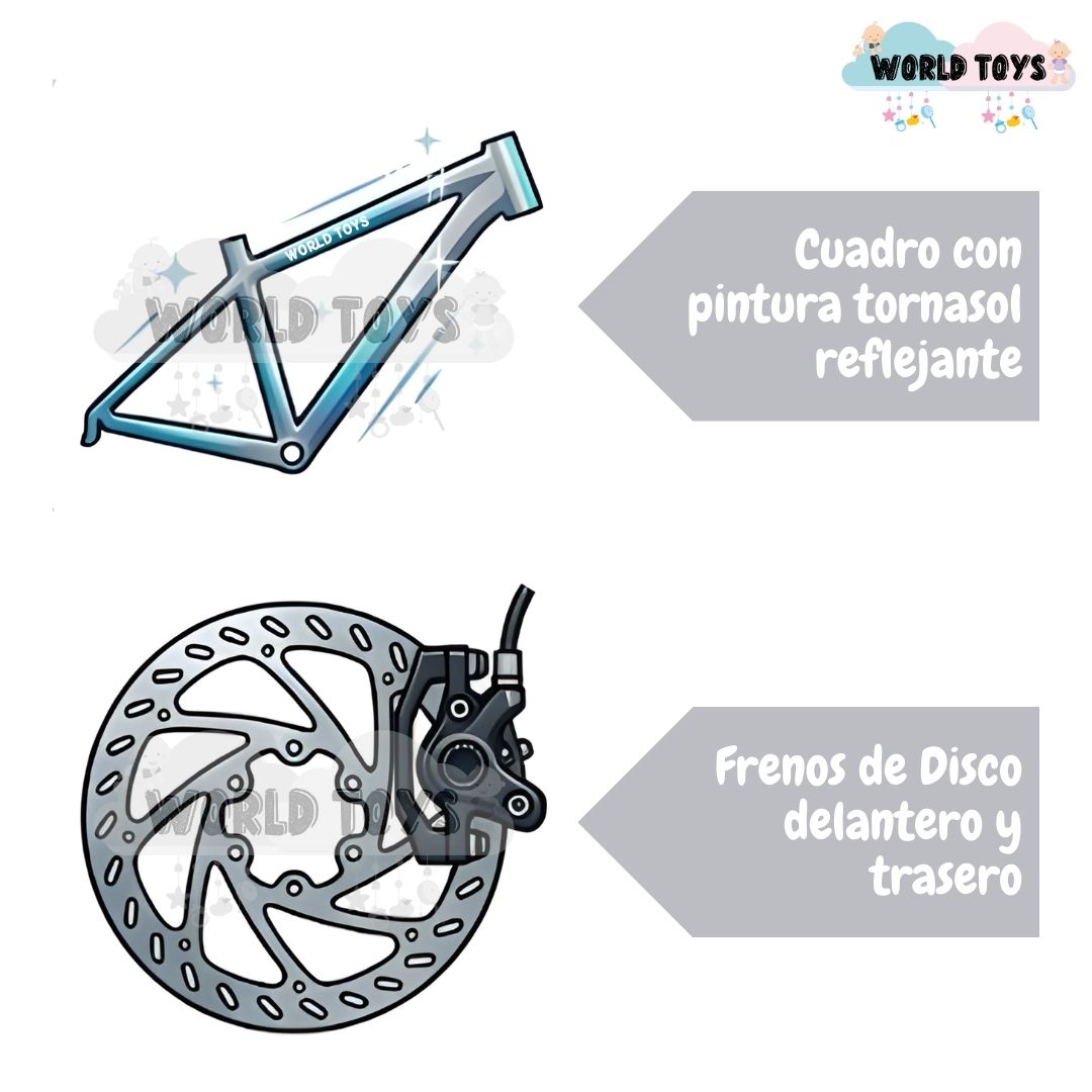 BICICLETA DEPORTIVA ARO 29 «LANDER SPEED» EDICIÓN EXCLUSIVA BLUE - 4