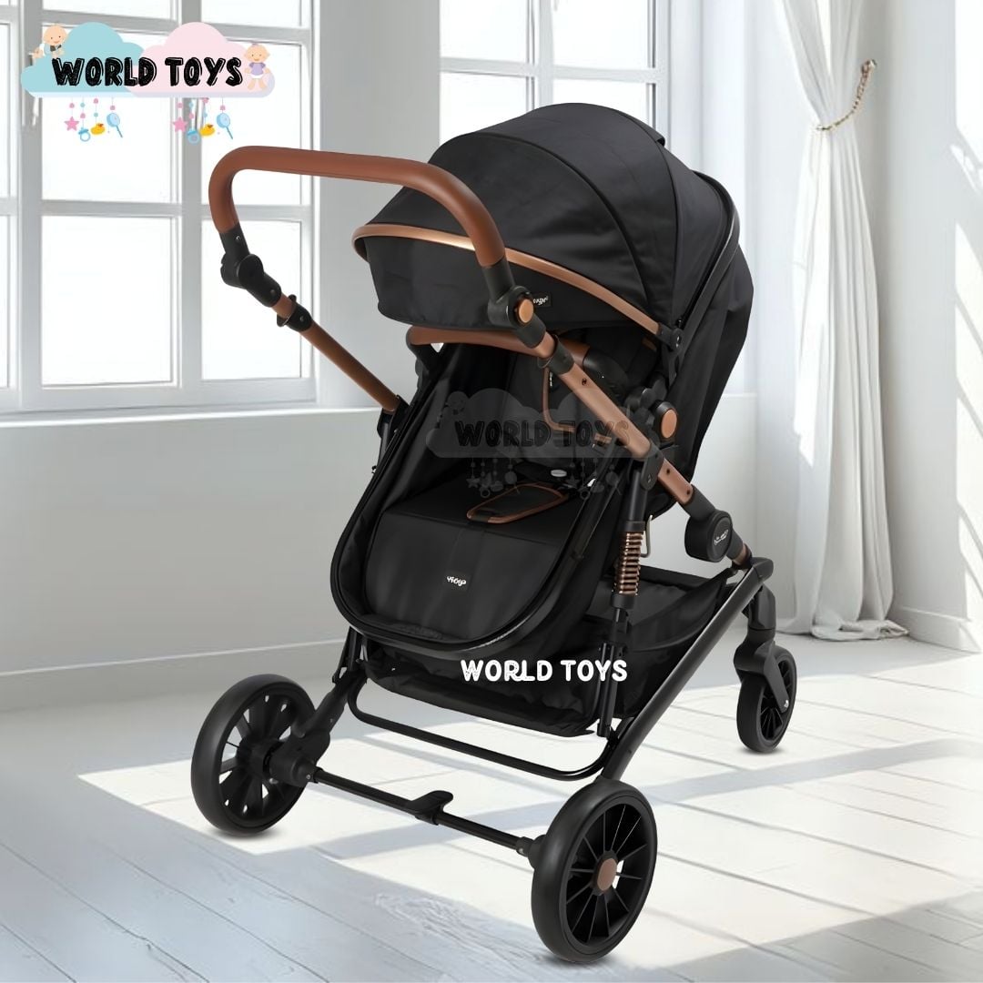 COCHE MOISÉS TRAVEL SYSTEM «INFINITIVE GOLD II» DE LUJO GRAY - 2