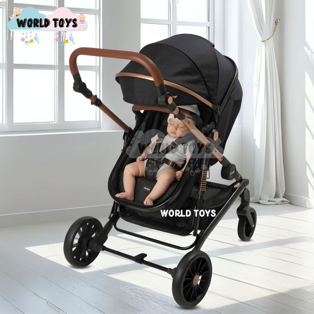 COCHE MOISÉS TRAVEL SYSTEM «INFINITIVE GOLD II» DE LUJO GRAY - 3