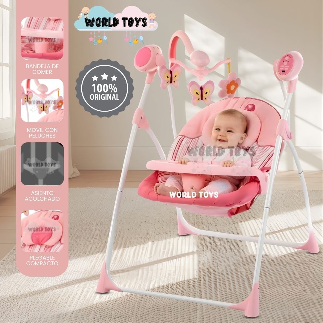 SILLA MECEDORA DIDÁCTICA «PRETTY CHAIR» EDICIÓN LIMITADA PINK - 1