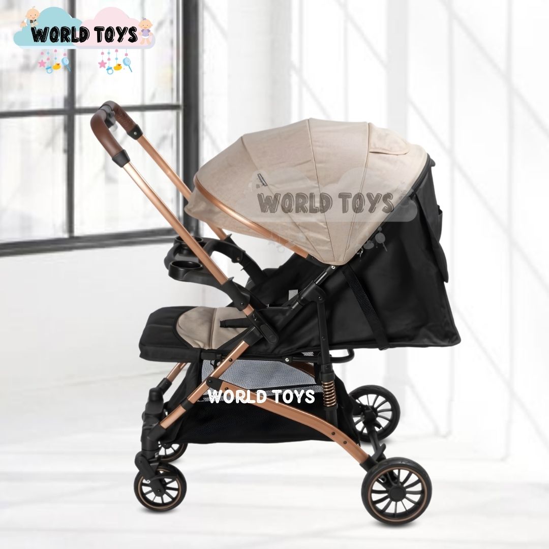 COCHE MALETA DE PASEO «DASHI» MANGO REVERSIBLE PINK - 4