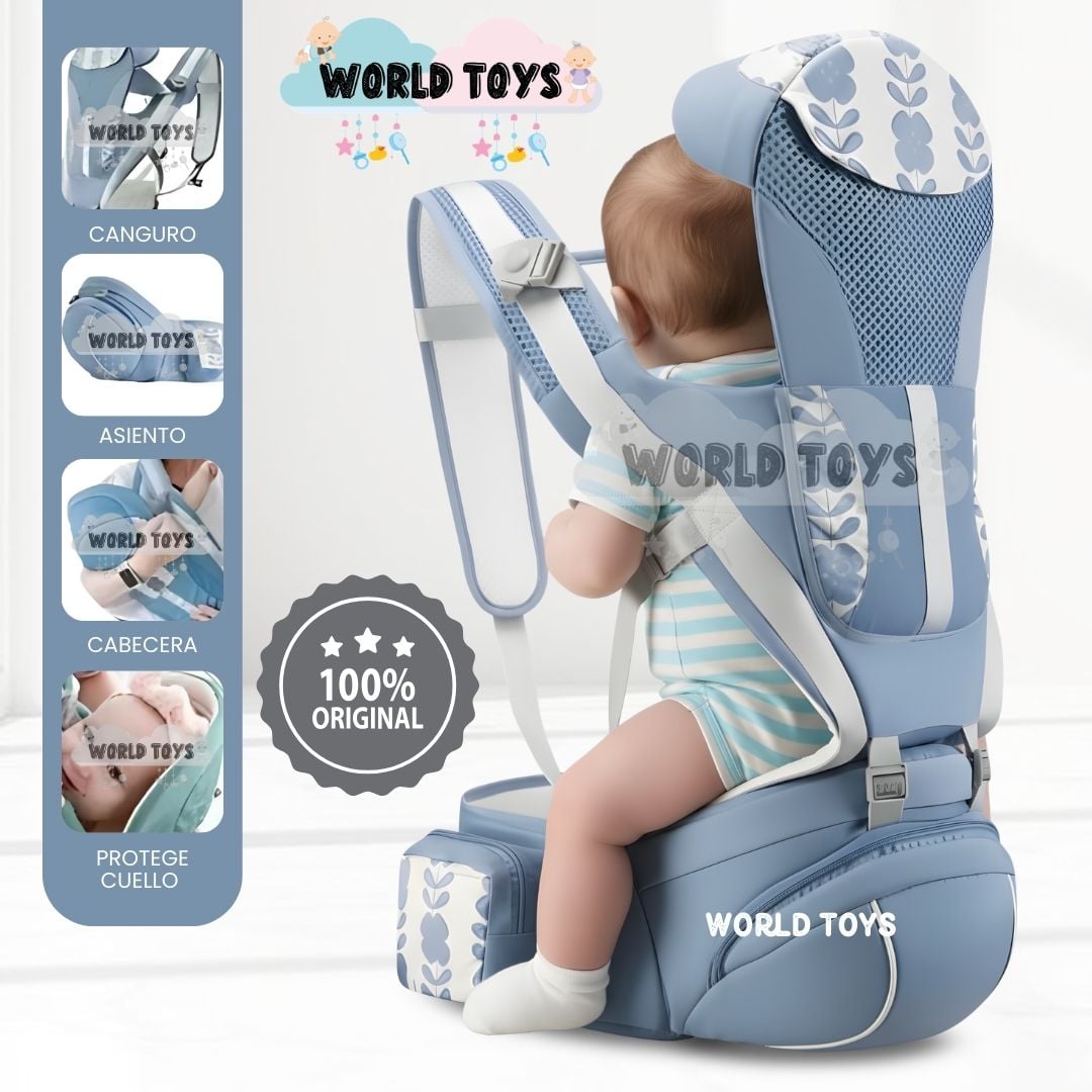 CANGURO ERGONÓMICO PARA BEBÉ «KANGÙ» - 1