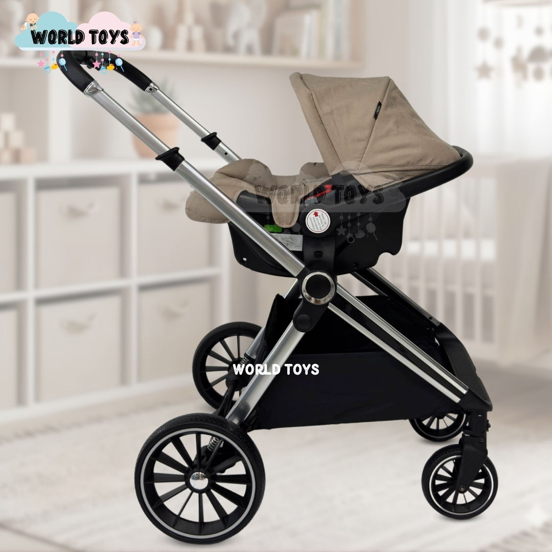 COCHE MOISÉS TRAVEL SYSTEM «TAURO MAX» CON SISTEMA ADAPTABLE Y PORTA BEBÉ - 5